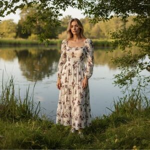 NWT Reformation Kellie Maxi Dress Size 0 $248